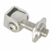 Петля регулируемая М16 c кольцом под приварку